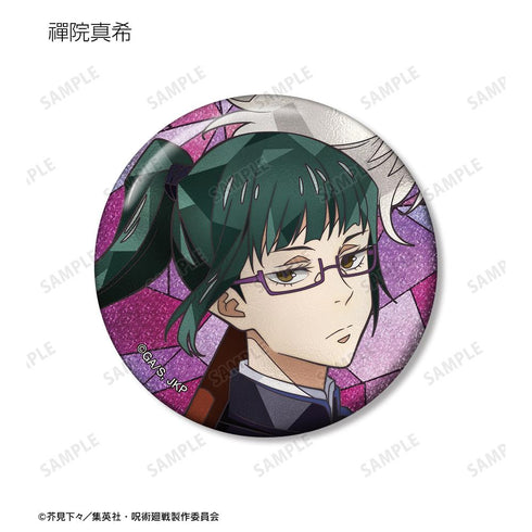『呪術廻戦』トレーディング Aure Glass グリッター缶バッジ(単位/BOX)